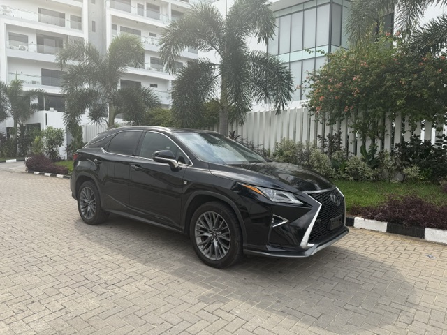 Lexus RX 350 F Sport 2016 — Front three-quarter — for sale in Lagos, Nigeria