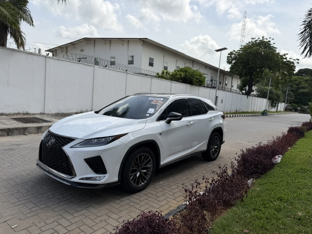 Lexus RX 350 F Sport Premium 3 2020 — Front three-quarter — for sale in Lagos, Nigeria