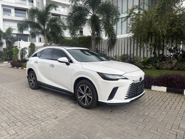 Lexus RX 350 F-Sport Premium 2020 — Front three-quarter — for sale in Lagos, Nigeria