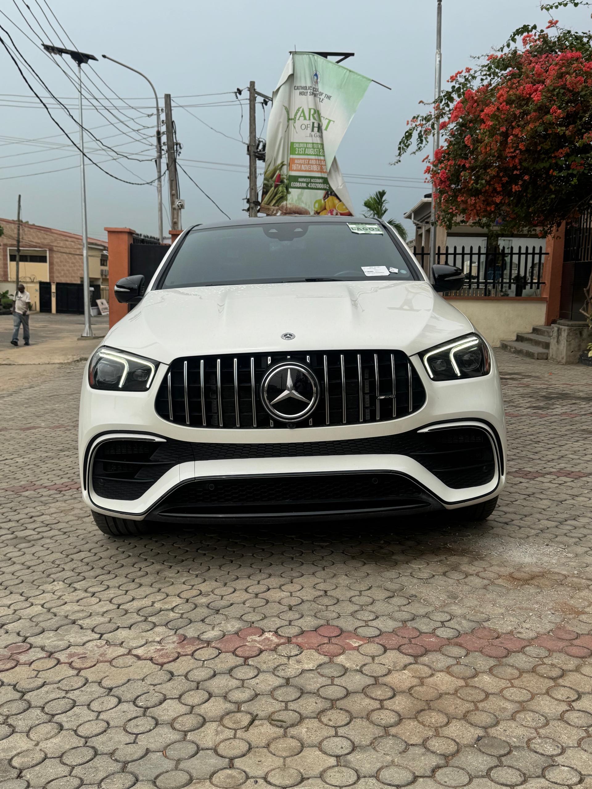 Mercedes-Benz GLE 63 S AMG Coupe 2021 — Front three-quarter — for sale in Lagos, Nigeria